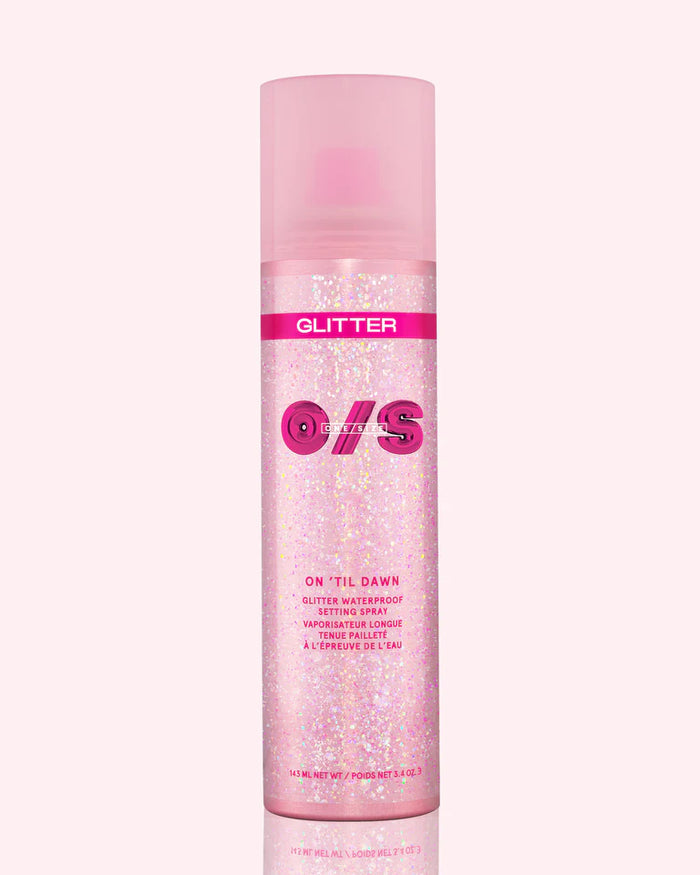 On 'Til Dawn Mattifying Waterproof Setting Spray - ONE SIZE by Patrick Starrr / Spray Fijador /Glitter