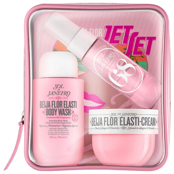 DELÍCIA DRENCH JET SET ( SET DE RUTINA HIDRATANTE)