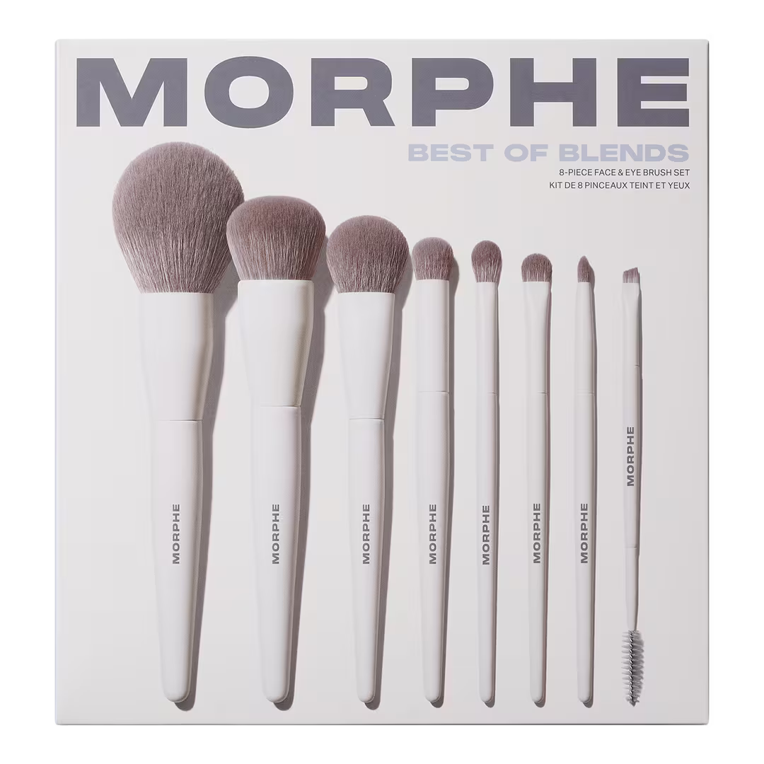 Best of Blends 8-Piece Face & Eye Brush Set Pre orden
