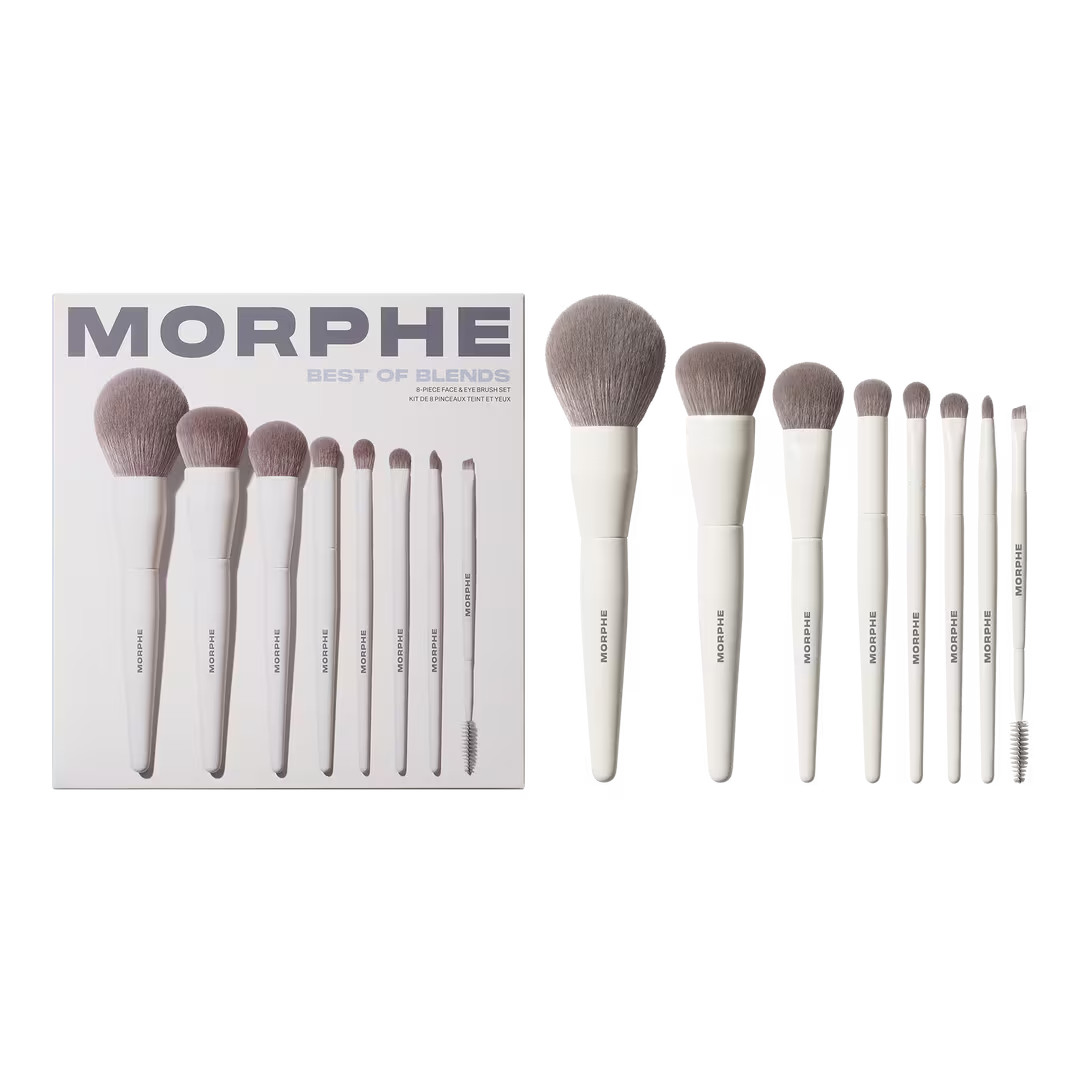 Best of Blends 8-Piece Face & Eye Brush Set Pre orden