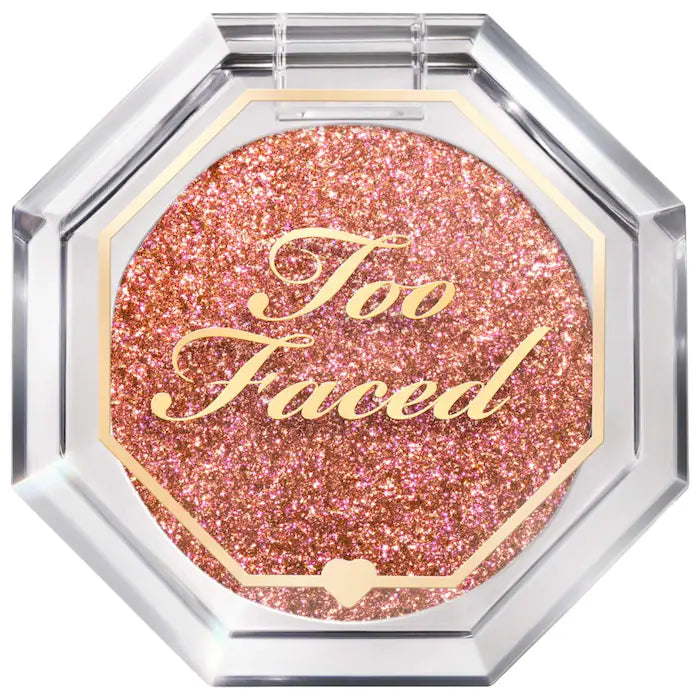 Mystic Pink - petal pink with gold sparkle