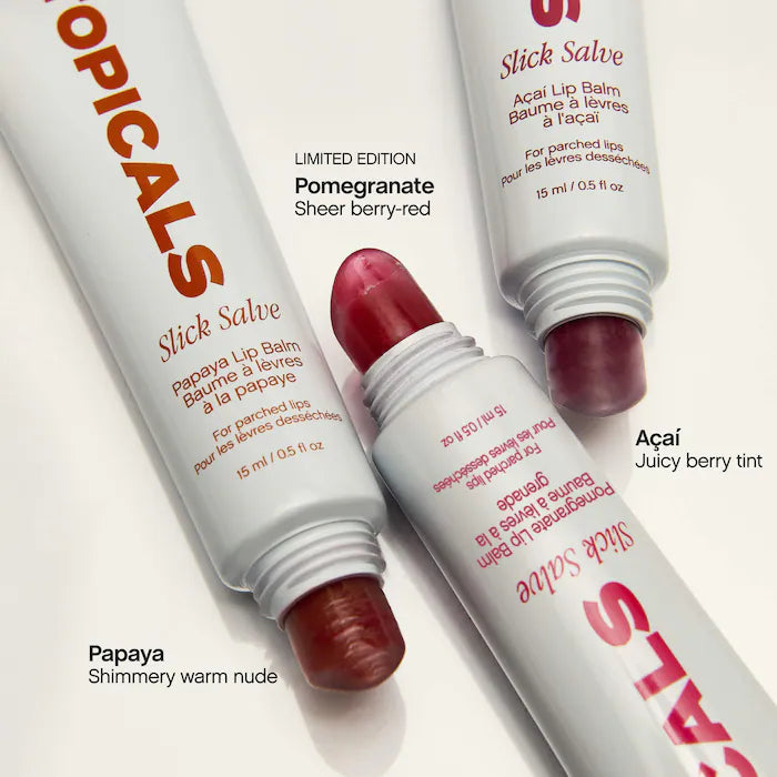 Slick Salve Glossy Lip Balm Trio Pre-orden