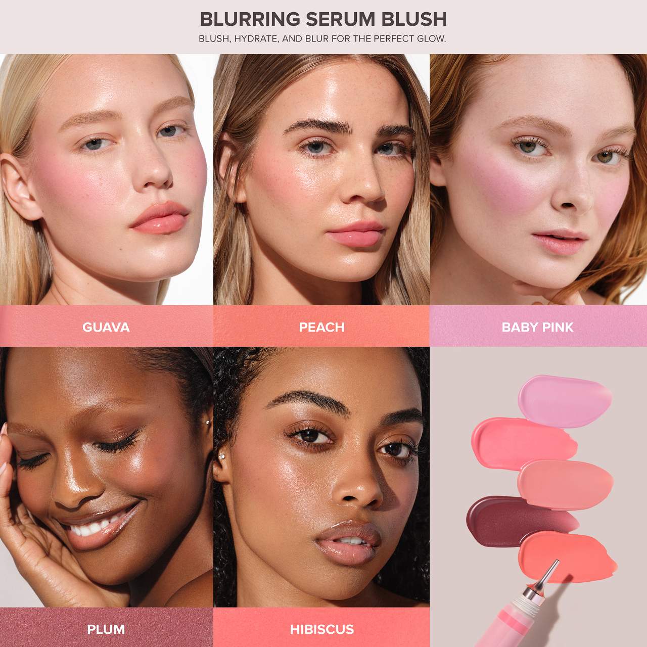 Blurring Serum Liquid Blush - Anastasia Beverly Hills / Rubor líquido hidratante