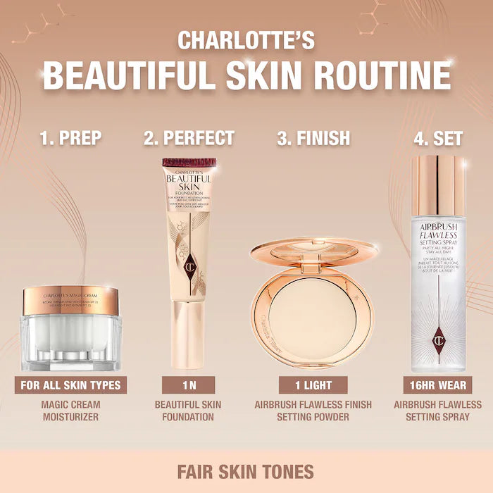 Beautiful Skin Medium Coverage Liquid Foundation with Hyaluronic Acid