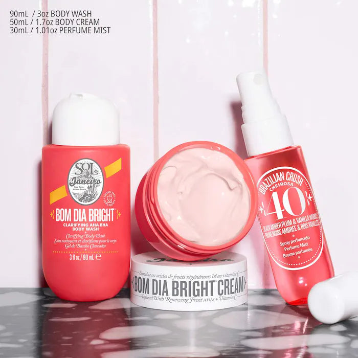 DELÍCIA DRENCH JET SET ( SET DE RUTINA HIDRATANTE)