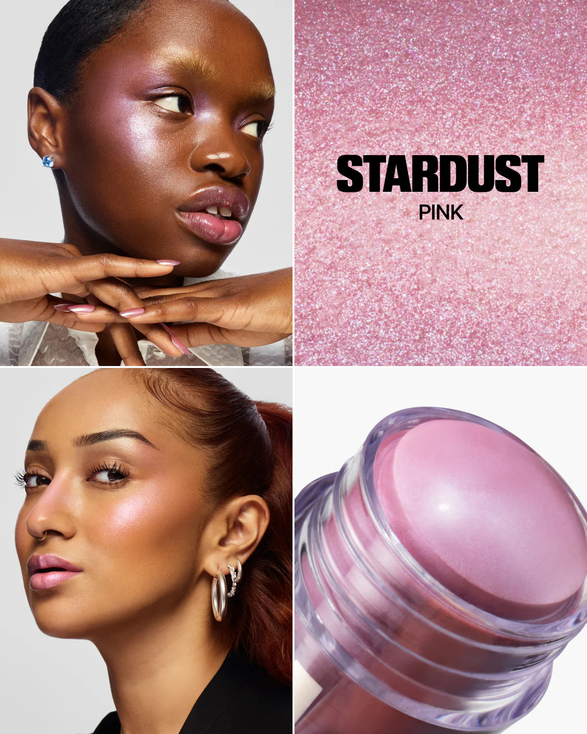 Galactic Glow Set holographic highlighter trio