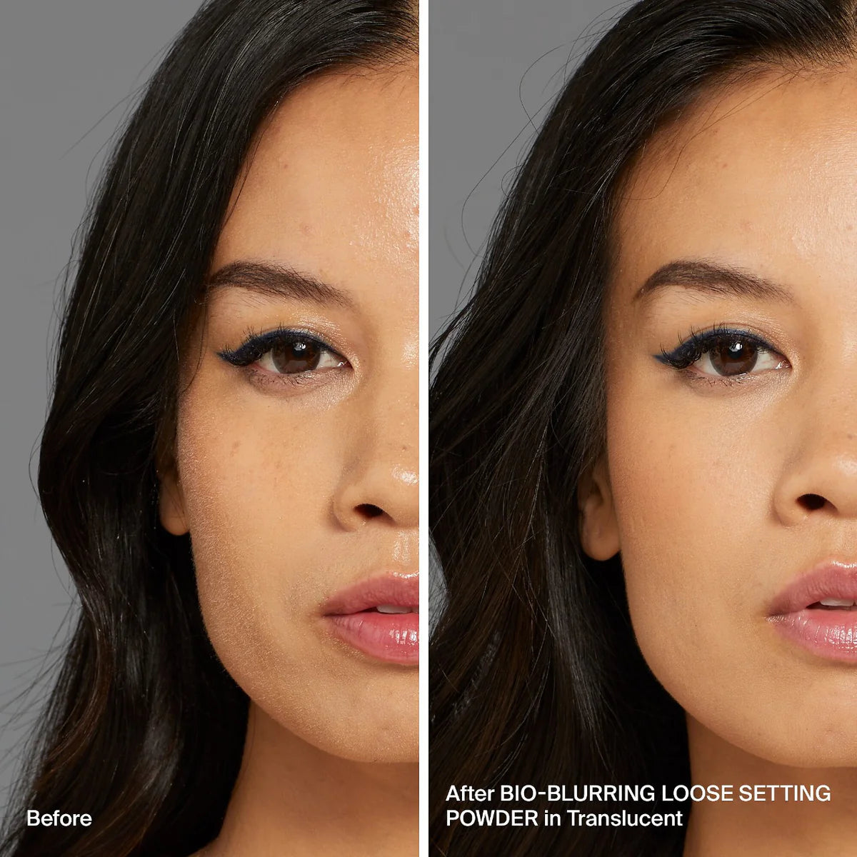 Bio-Blurring Talc-Free Loose Setting Powder - HAUS LABS / Polvo suelto fijador, difumina imperfecciones y suaviza la piel