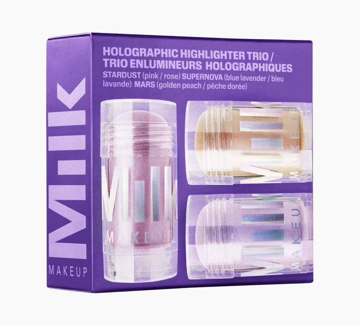 Galactic Glow Set holographic highlighter trio