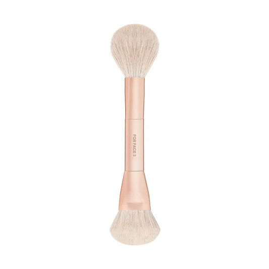 Dual Ended Blush Brush #3 - PATRICK TA / Brocha de dos puntas para rubor en crema y polvo Pre*orden