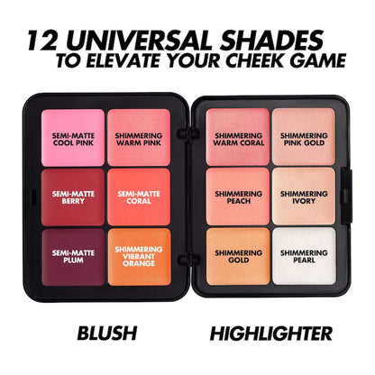 Makeup Forever - Hd Skin Face Palette Blush Y Glow