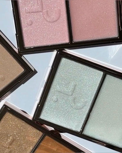 Major Glow Créme & Powder Light reflecting translucent highlighter duo