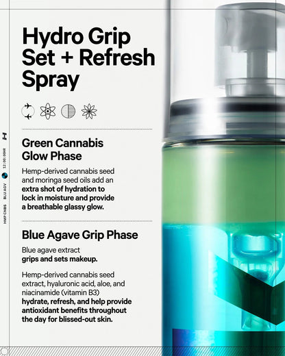 Hydro Grip Hydrating Setting Spray 12-hour dewy setting spray