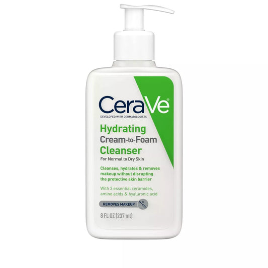 Limpiadora Crema-Espuma Hidratante para rostro