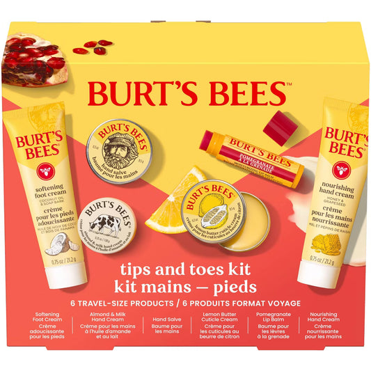 Burt's Bees Tips and Toes Kit - 6ct Pre-orden