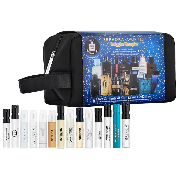 Cologne Sampler Set with Redeemable Voucher Pre-orden