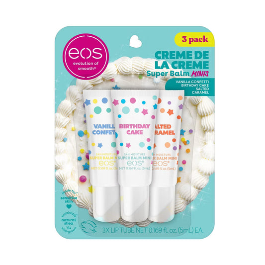 Eos 24H Moisture Super Balm Minis - Crème de la Crème - 0.507 fl oz/3 unidades Pre-orden