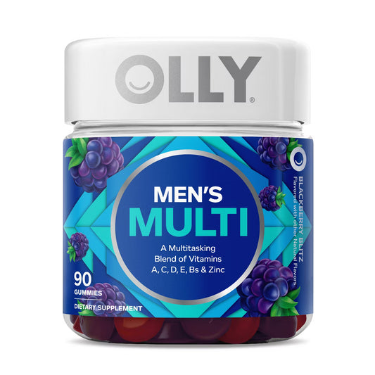 Gomitas multivitamínicas OLLY para hombres - Mora Blitz - 90 unidades Pre-orden
