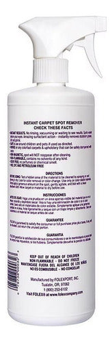 Folex Quitamanchas Instantaneo Para Alfombra 946 Ml