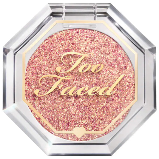 Mystic Pink - petal pink with gold sparkle