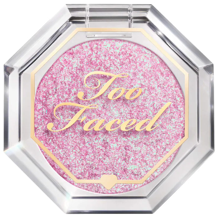 Mystic Pink - petal pink with gold sparkle