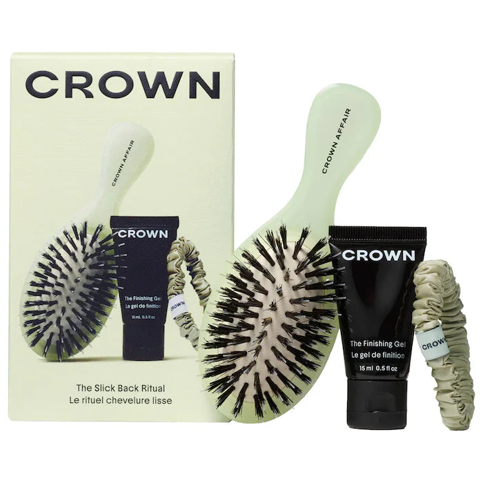 CROWN AFFAIR. The Slick Back Ritual Hair Set Pre*orden
