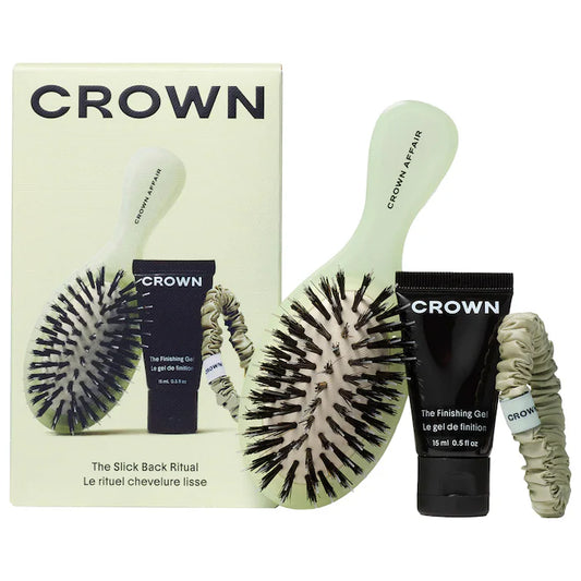 CROWN AFFAIR. The Slick Back Ritual Hair Set Pre*orden
