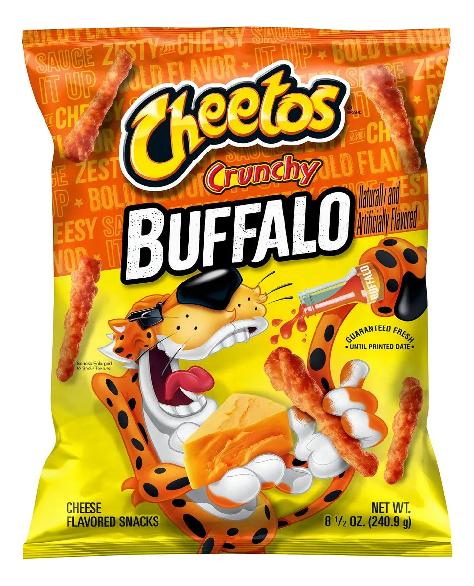 Cheetos Crunchy Cheese Buffalo