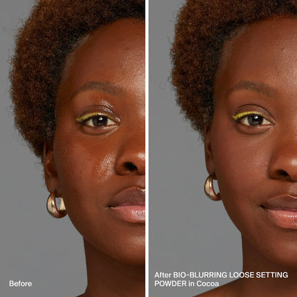 Bio-Blurring Talc-Free Loose Setting Powder - HAUS LABS / Polvo suelto fijador, difumina imperfecciones y suaviza la piel