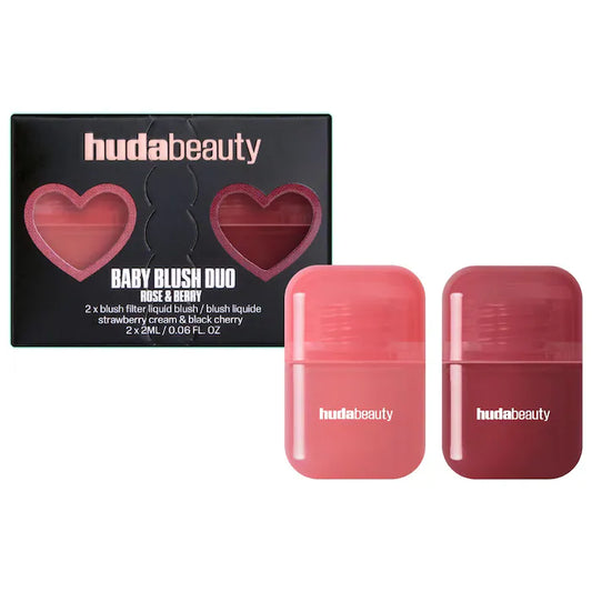 Huda Mini Baby Blush Duo Set