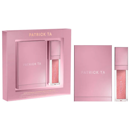 Patrick's Glow and Gloss Set: Set de regalo de maquillaje con dúo de rubor y brillo labial voluminizador Major Headlines Pre-orden