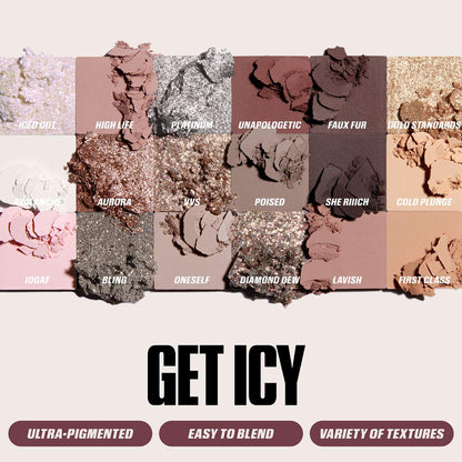 Icy Nude Eyeshadow Palette/ Paleta de sombras de ojos *Pre-Orden