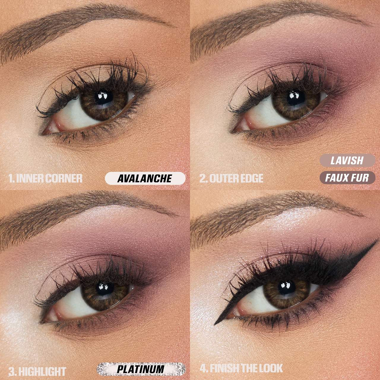 Icy Nude Eyeshadow Palette/ Paleta de sombras de ojos *Pre-Orden