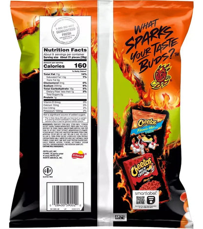 Cheetos Flamin' Hot Limon Crunchy
