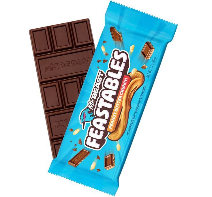 Feastables Mr Beast barras de chocolate