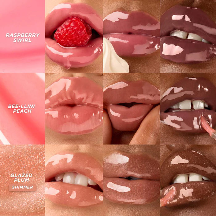 GISOU Aceite labial hidratante con infusión de miel