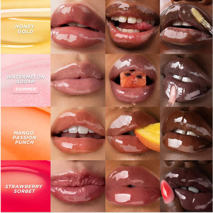 GISOU Aceite labial hidratante con infusión de miel