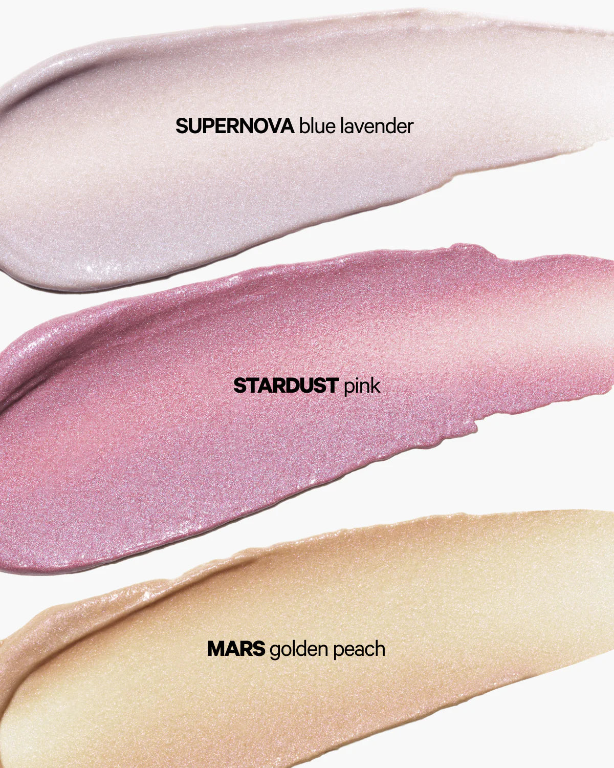 Galactic Glow Set holographic highlighter trio